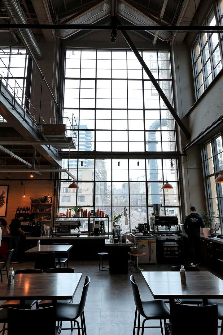 Urban Loft Ambiance - 22 Office Coffee Station Ideas