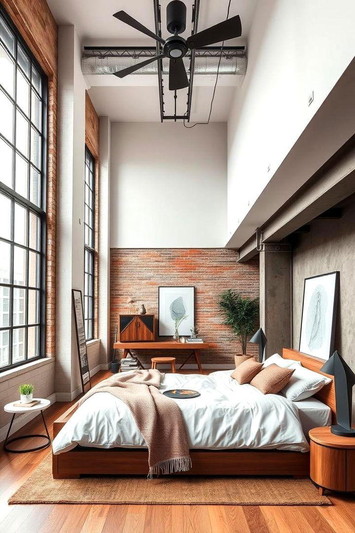 Urban Loft Ambiance - 22 Basement Bedroom Ideas