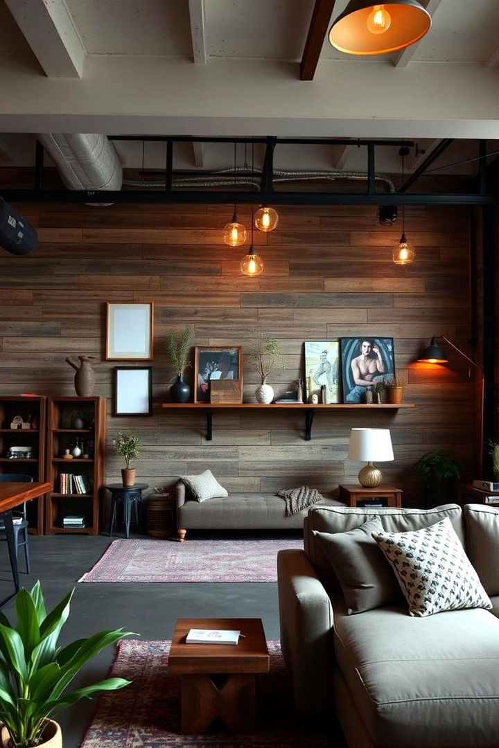 Urban Loft Appeal - 22 Shiplap Fireplace Ideas
