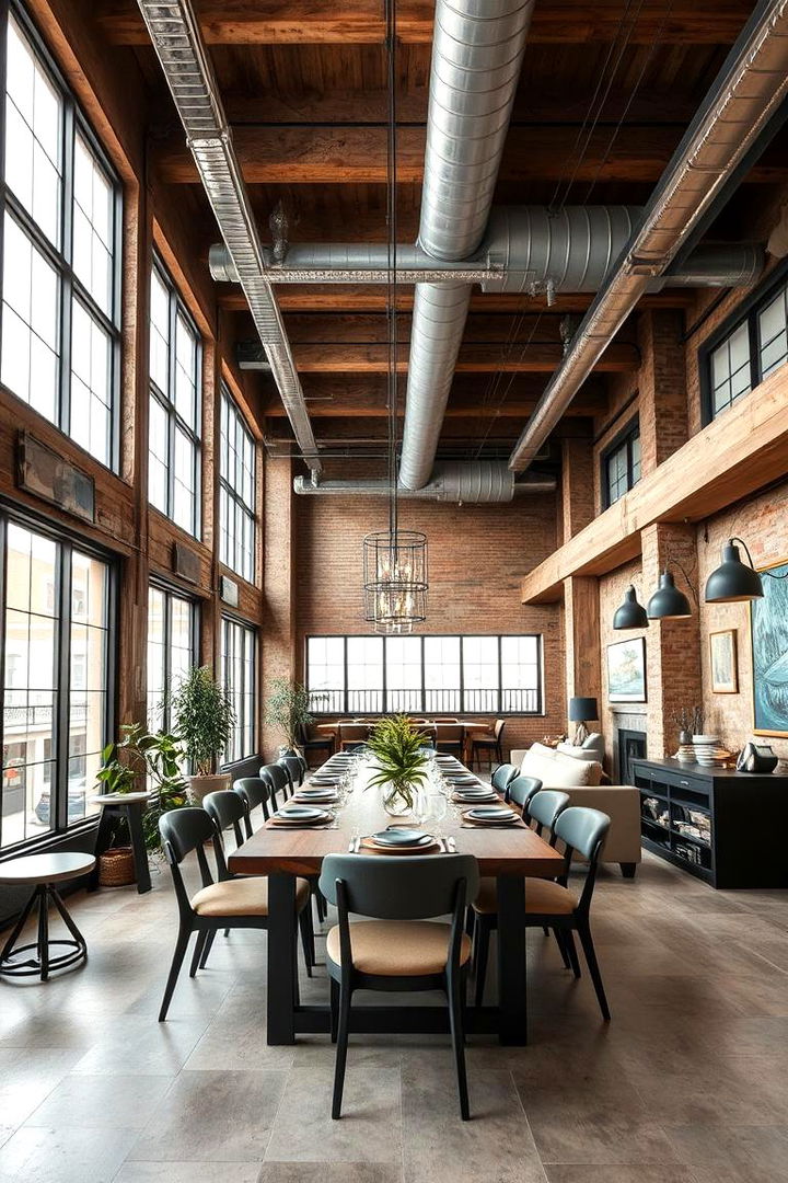Urban Loft Dining - 22 Dining Room Design Ideas