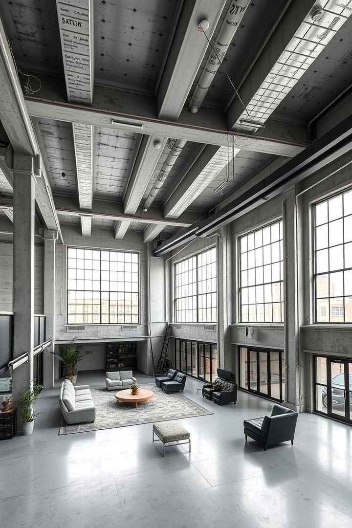 Urban Loft Gray Ambience - 22 Gray Living Room Ideas