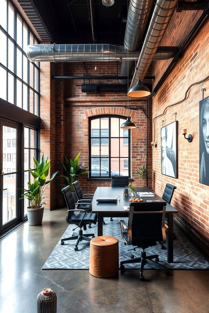 Urban Loft Office Vibes - 22 Loft Office Ideas