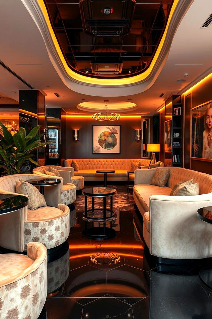 Urban Luxe Vibe - 22 Black Floor Living Room Ideas