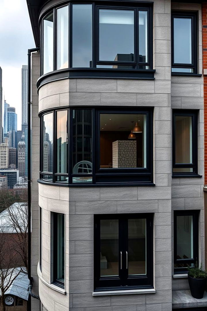 Urban Modern Design Impact - 22 Houses With Black Windows