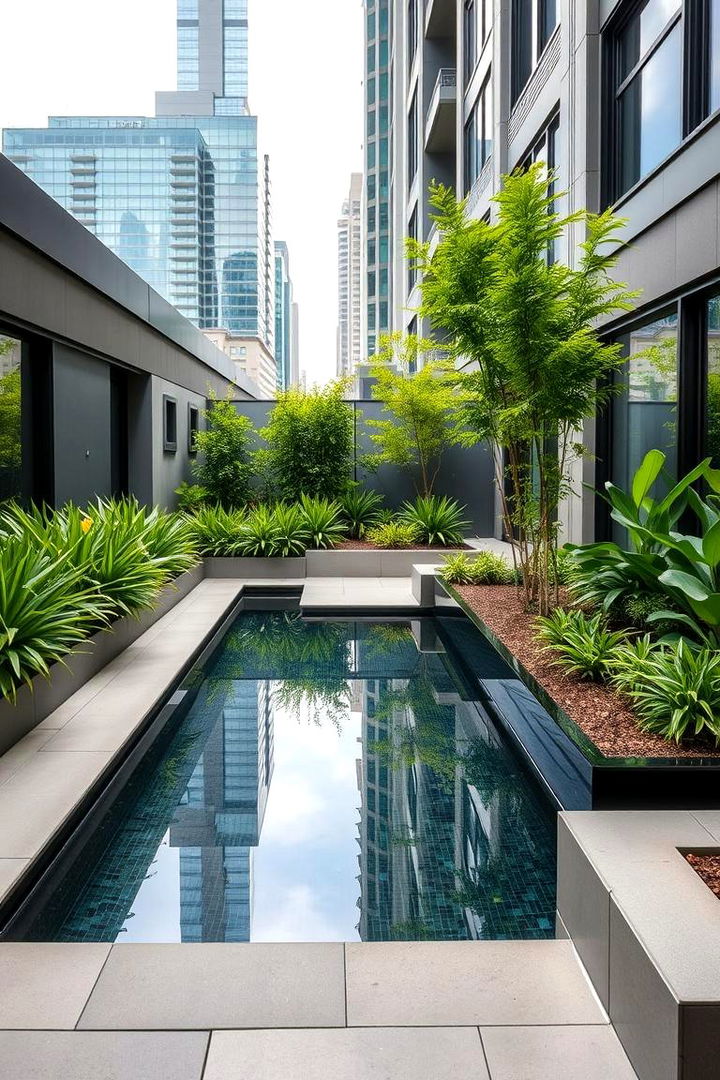 Urban Oasis Style - 22 Small Garden Reflecting Pool Ideas