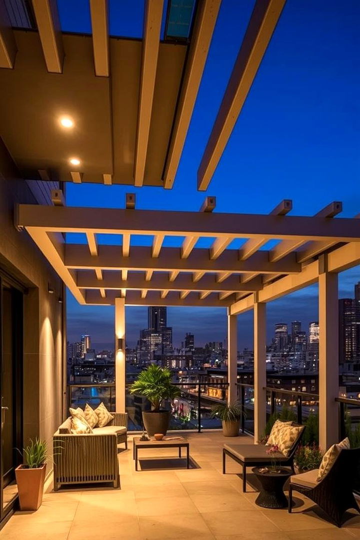Urban Oasis with Smart Design - 22 Small Patio Pergola Ideas