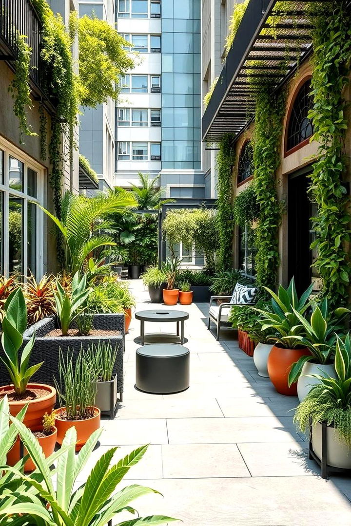 Urban Patio Garden Vibes - 22 Courtyard Ideas