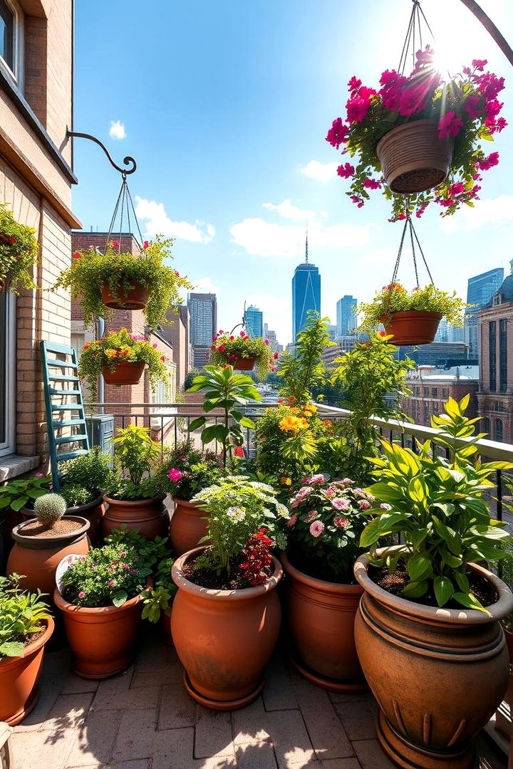 Urban Patio Planting Strategies - 22 Small Garden Ideas