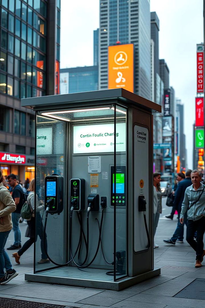 Urban Public Charging Booth Station - 22 charging station ideas