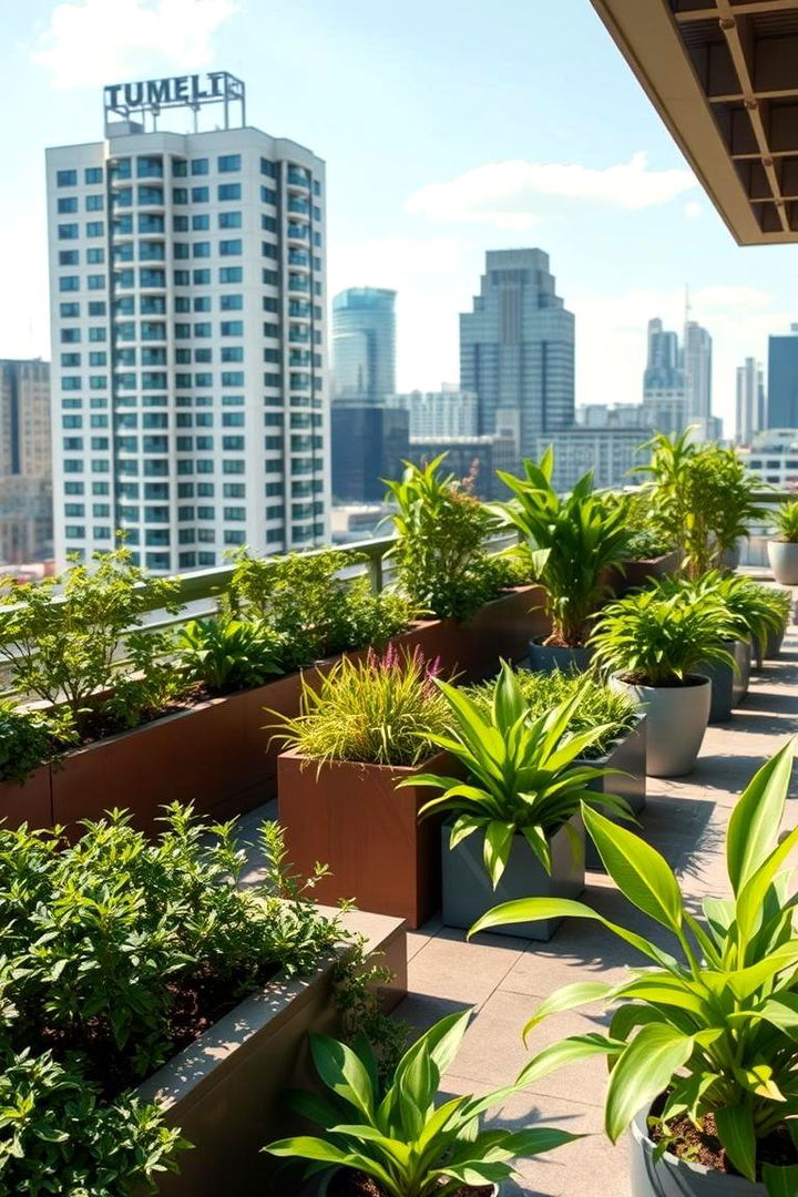 Urban Rooftop Garden - 22 Beautiful Gardens
