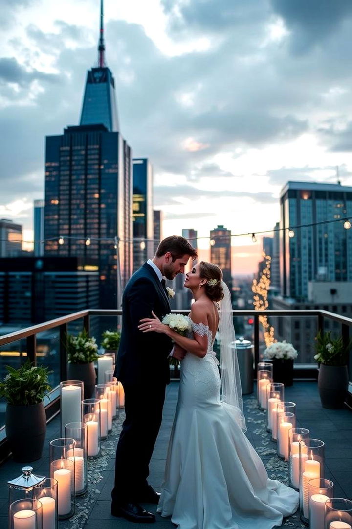 Urban Rooftop Wedding Experience - 22 Wedding Ceremony Ideas