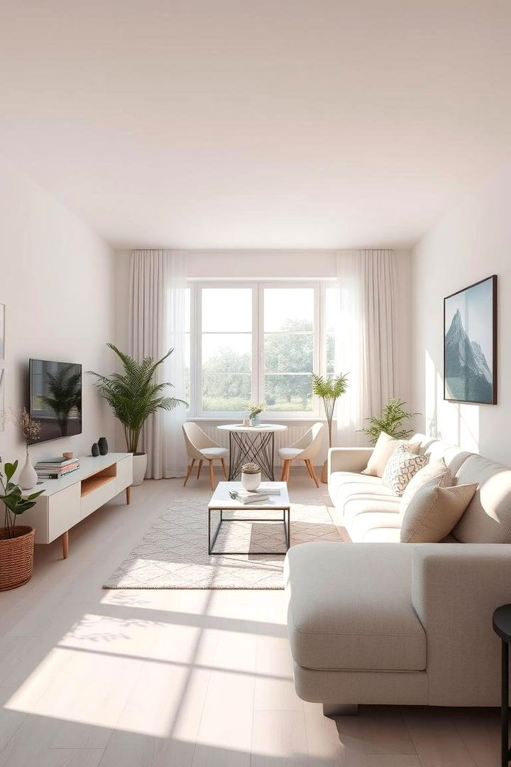 Use Light Colors for a Spacious Feel - 22 small apartment decorating ideas