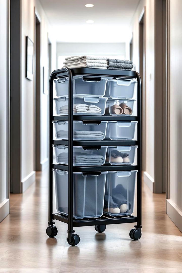 Use Portable Storage Trolleys - 22 Medicine Storage Ideas