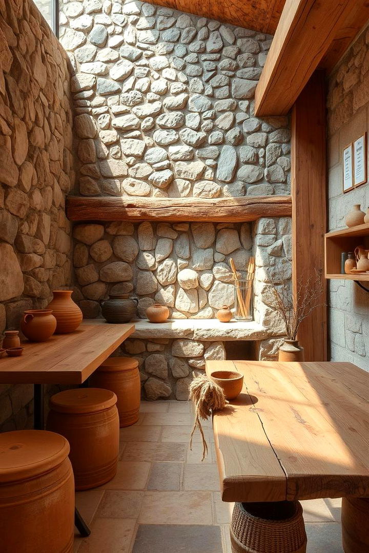 Use of Natural Building Materials - 22 Green Home Office Ideas