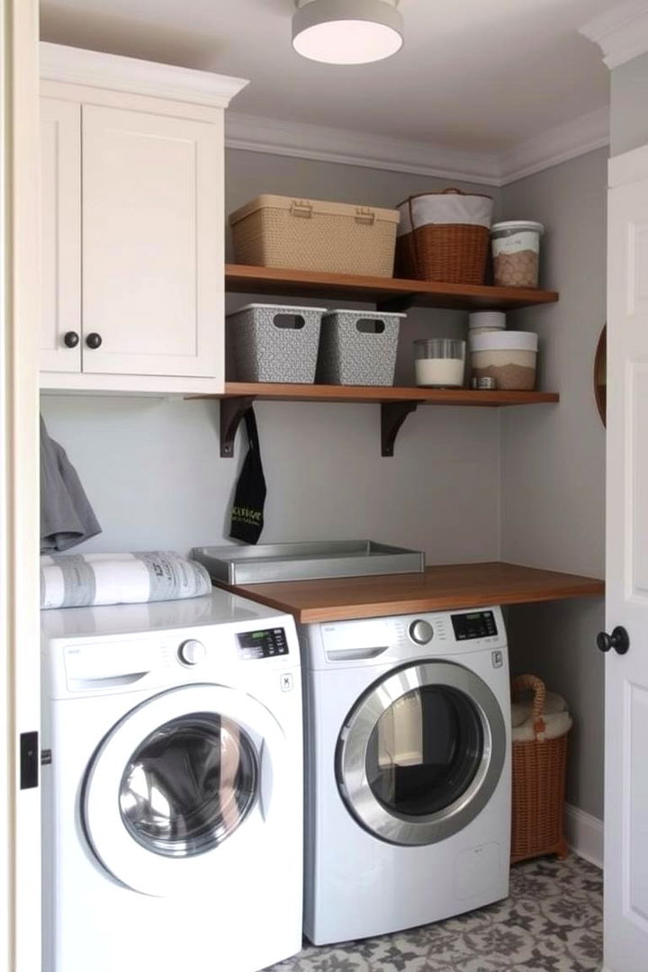 Utility Focused Functional Layout - 22 Farmhouse Laundry Room Ideas