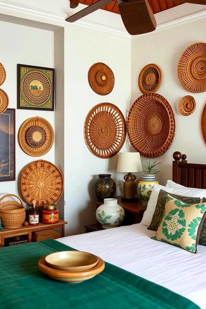 Utilize Local Artisan Crafts - 22 Tropical Bedroom Ideas