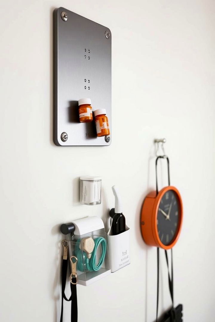 Utilize Magnetic Strips - 22 Medicine Storage Ideas