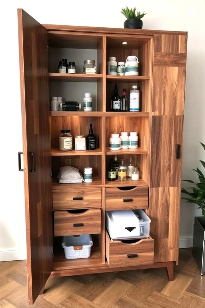 Utilize Multi Functional Furniture - 22 Medicine Storage Ideas