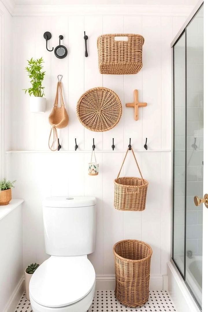 Utilize Vertical Space - 22 Bathroom Organization Ideas