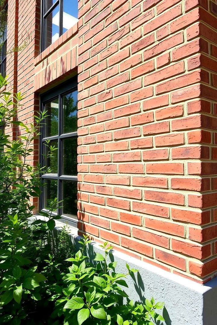 Utilizing Eco Friendly Paints - 22 Painted Brick Houses