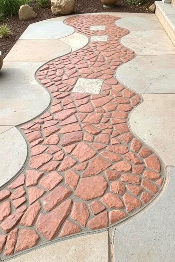 Utilizing Red Lava Rock for Natural Inlays - 22 Red Lava Rock Landscaping Ideas