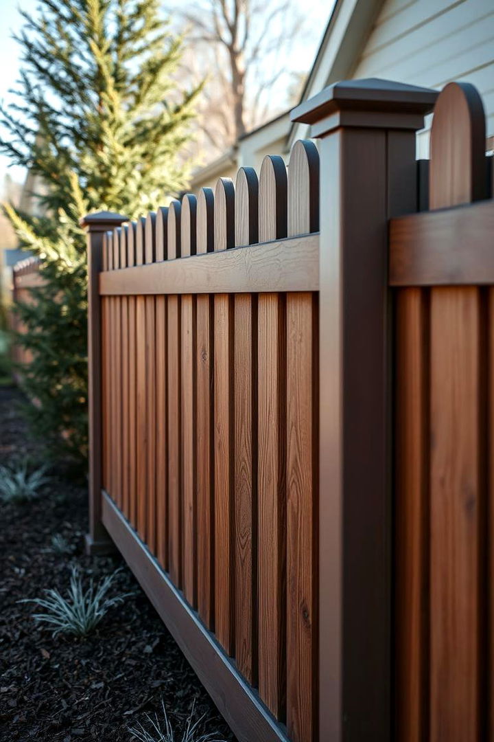 Value Addition to Properties - 22 Metal and Wood Fence