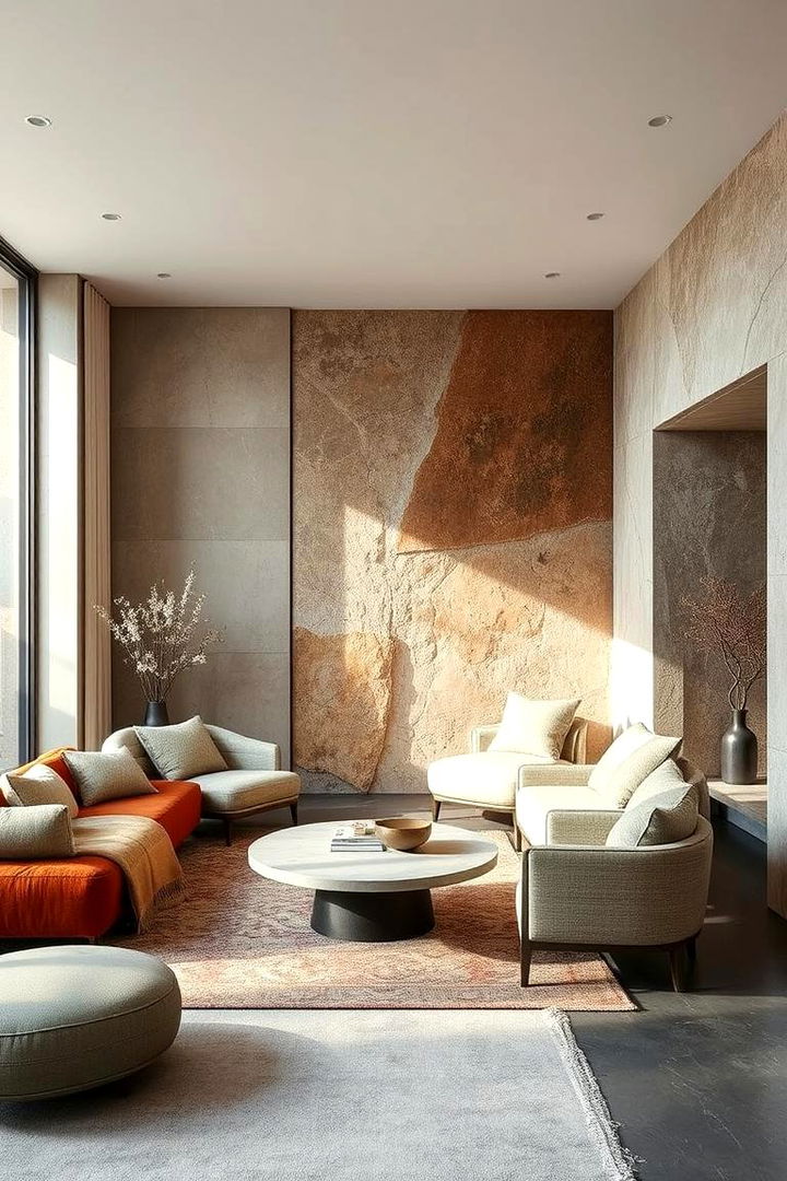 Varied Texture and Material Fusion - 22 Open Floor Plan Ideas