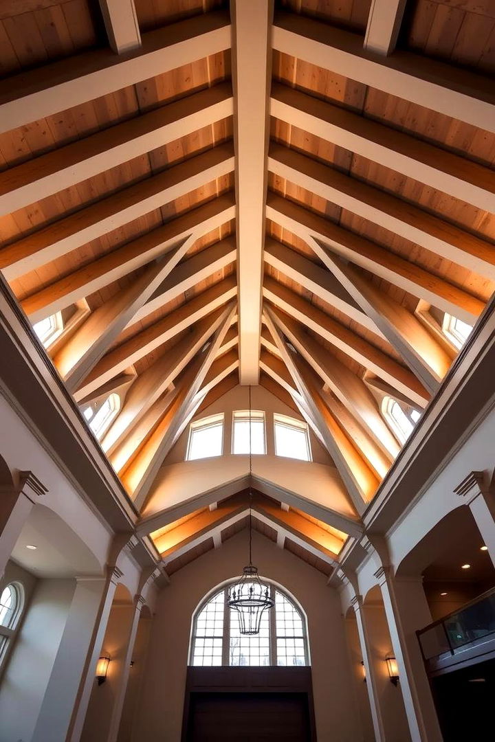 Vaulted Ceiling Drama - 22 Man Cave Ceiling Ideas