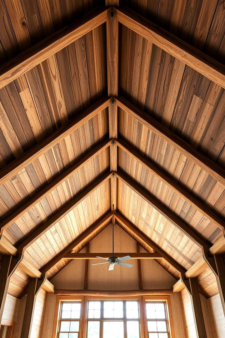 Vaulted Rustic Ceilings - 22 Rustic Ceiling Ideas