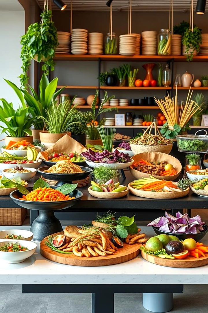 Vegan and Vegetarian Bounty - 22 Wedding Food Ideas