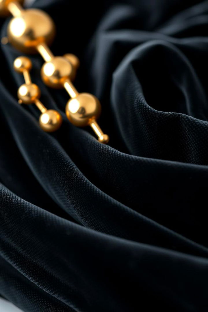 Velvet and Metallic Touch - 22 Black and Gold Centerpiece Ideas