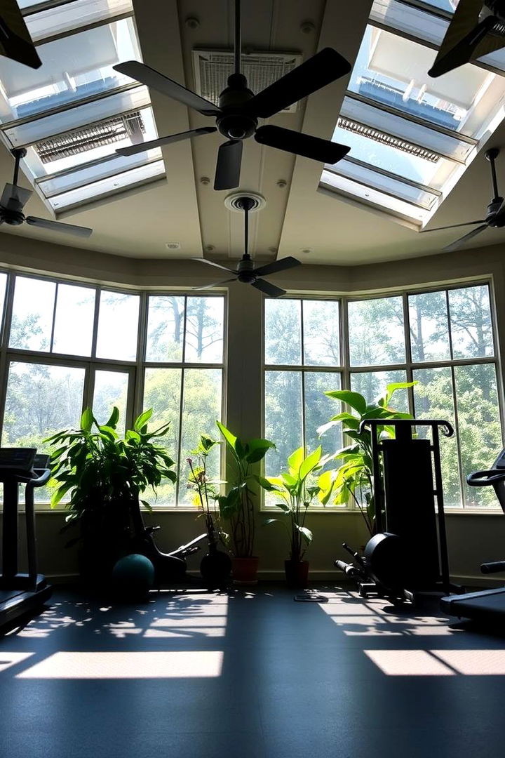 Ventilation and Air Quality - 22 Home Gym Ideas
