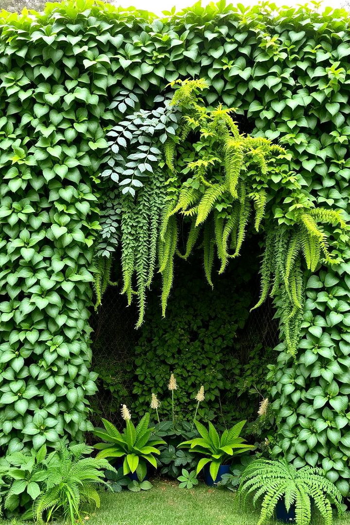 Verdant Greenery and Foliage Backdrop - 22 Wedding Backdrop Ideas