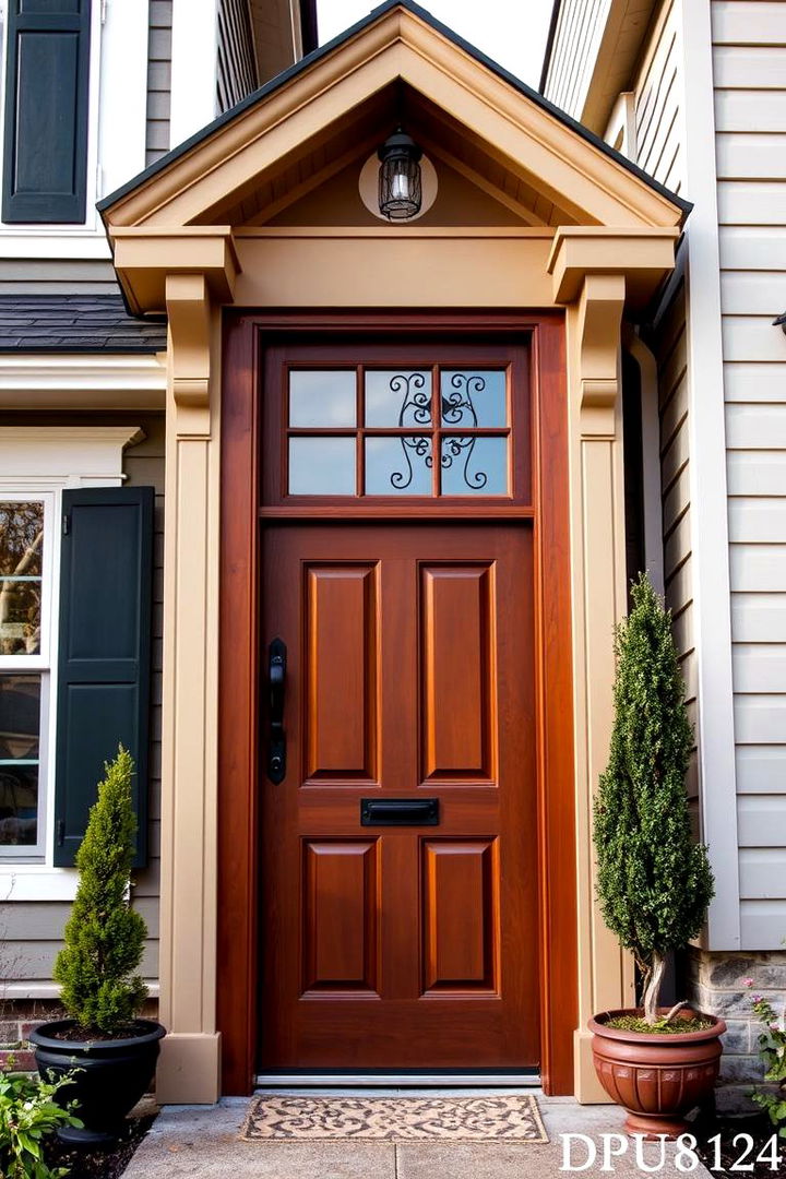 Versatile Backdrop for Various Exteriors - 22 Brown House Front Door Colors