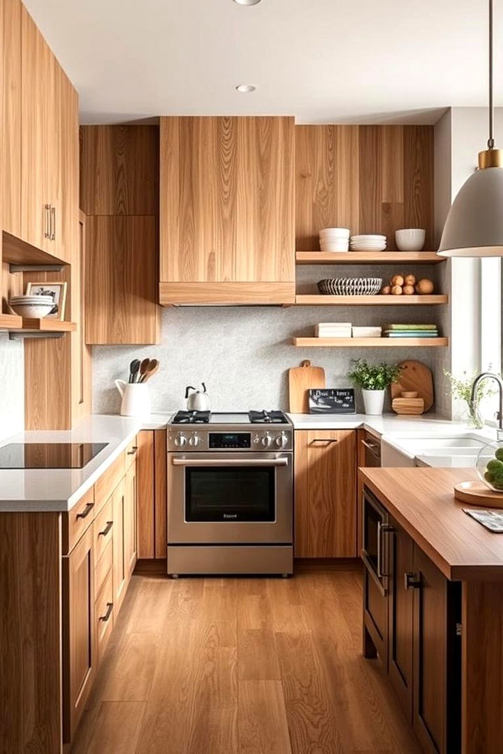 Versatile Blends of Old and New - 22 Kitchens With White Oak Cabinets