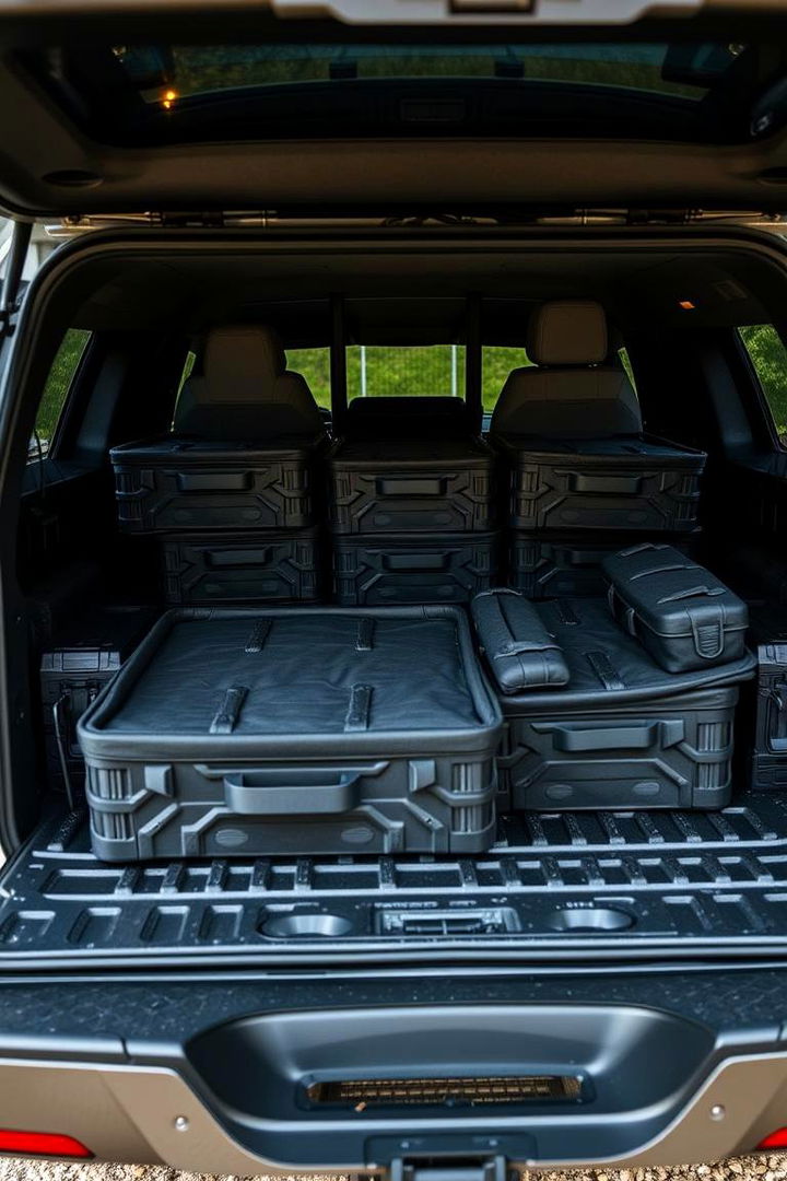Versatile Collapsible Storage Boxes - 22 Truck Bed Storage Ideas