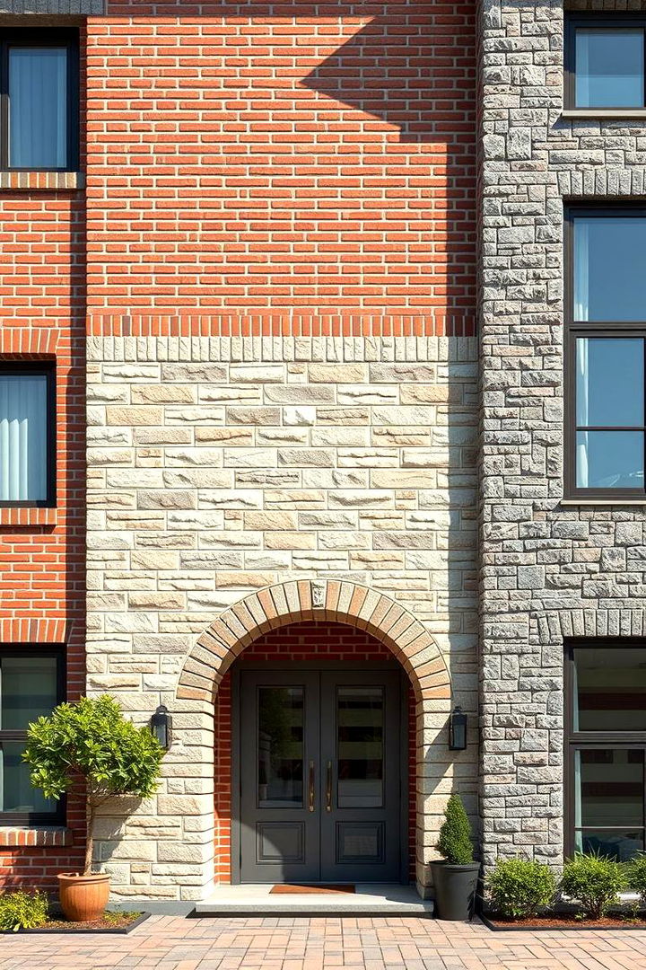 Versatile Design Elements - 22 Brick Houses With Stone Accents