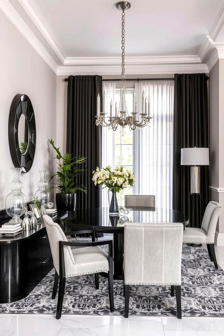 Versatile Design Fusion - 22 Black and Silver Bedroom Ideas