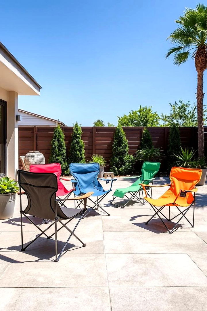 Versatile Folding Chairs - 22 Patio Furniture Ideas
