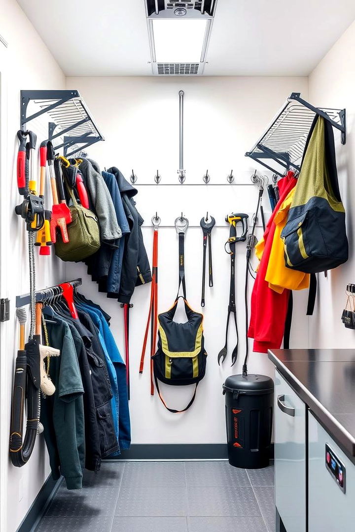 Versatile Hanger Systems - 22 Utility Room Ideas