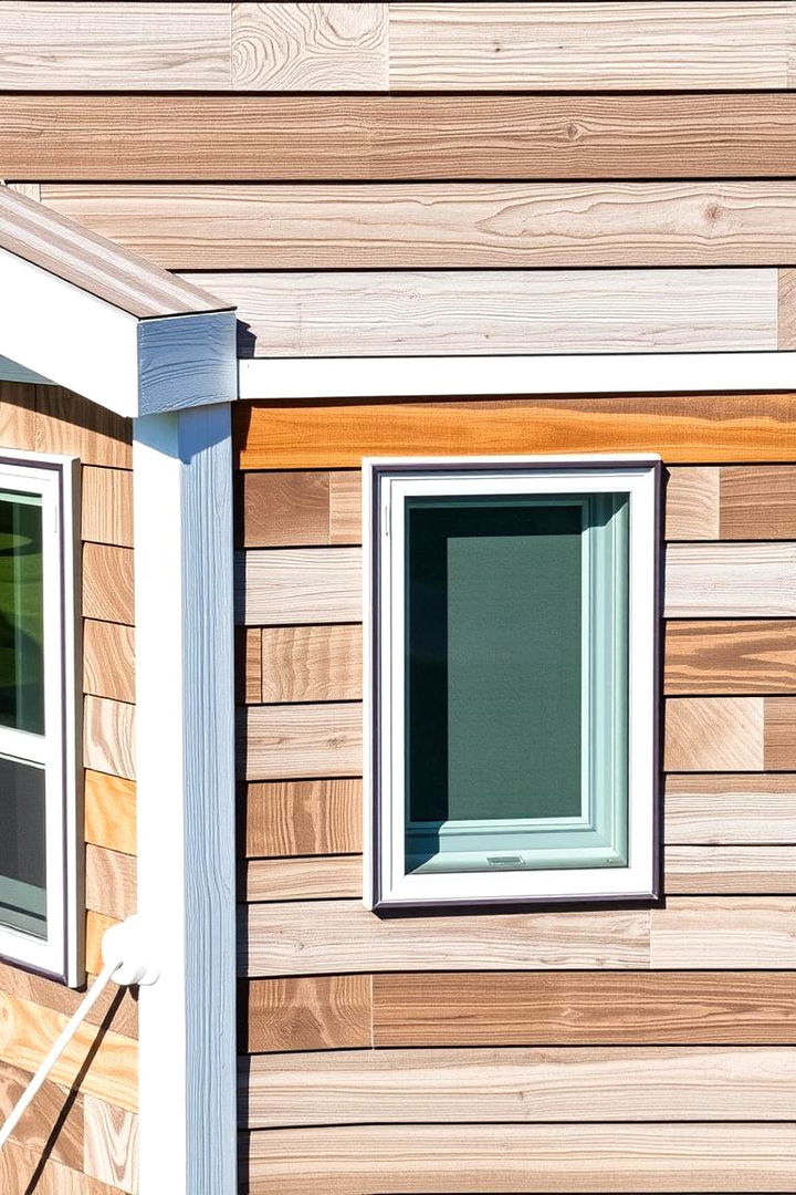 Versatile Laminate Siding - 22 Mobile Home Siding Design Ideas