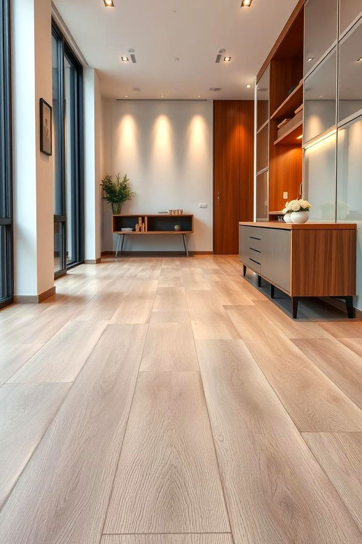 Versatile Laminate Sophistication - 22 Bedroom Flooring Ideas