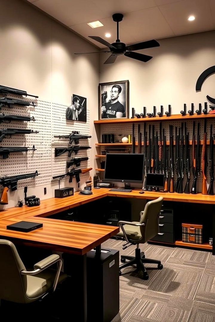 Versatile Multi Functional Setup - 22 Gun Room Ideas