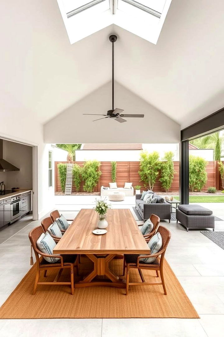 Versatile Multi Functional Space - 22 Large Backyard Ideas