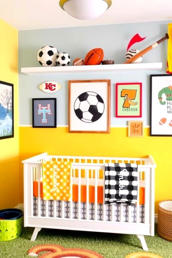 Versatile Multi Sport Fusion Theme - 22 Sports Nursery Ideas