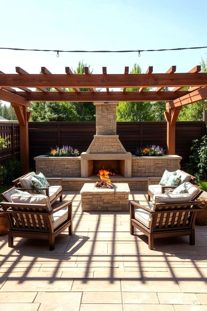 Versatile Outdoor Seating - 22 Screened-in Porch With Fireplace Ideas