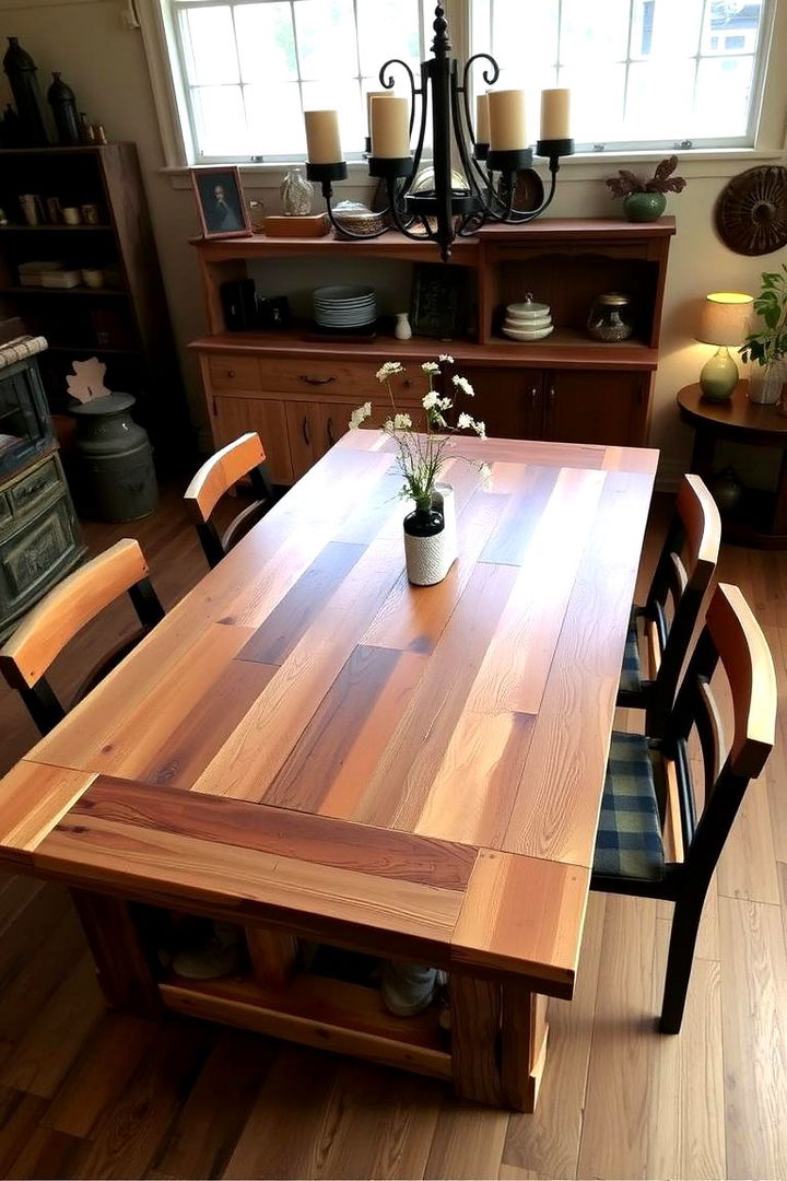 Versatile Pallet Dining Table - 22 Pallet Furniture Ideas
