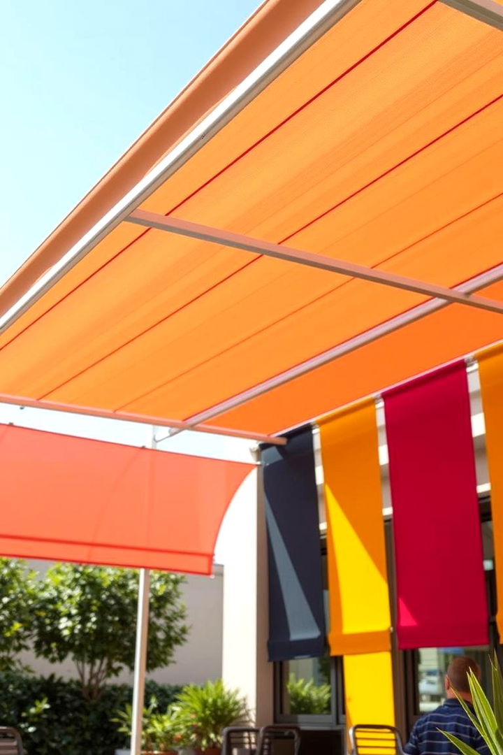 Versatile Retractable Canopy Enclosure - 22 Hot Tub Enclosure Ideas