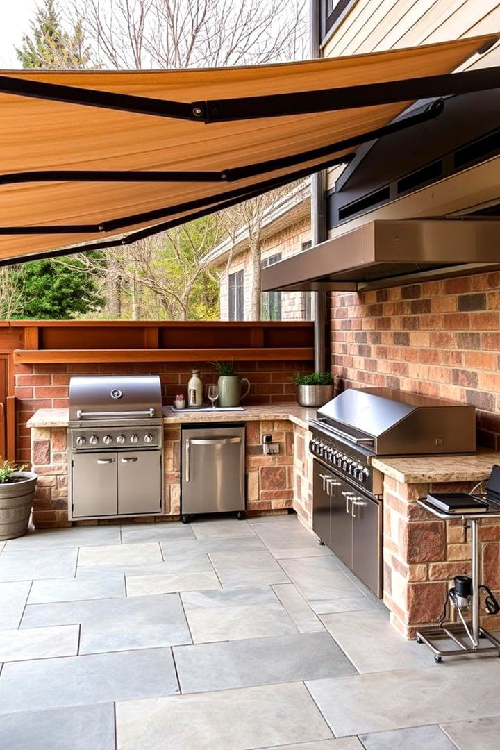 Versatile Seasonal Configurations - 22 Luxury Outdoor Kitchen Ideas