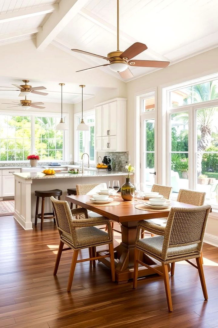 Versatile Seating Arrangements - 22 Lanai Kitchen Ideas